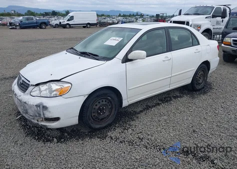 2005 Toyota Corolla Le из США, поврежденный, VIN 1NXBR32E15Z482854